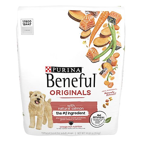 Beneful Dog Food Dry Originals Salmon - 14 Lb