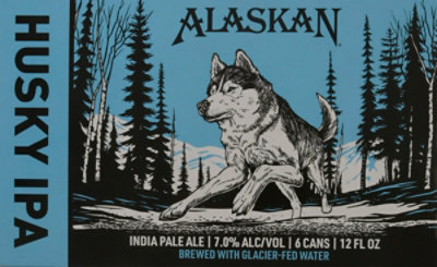 Alaskan Husky Ipa In Cans - 6-12 Fl. Oz. - Image 4