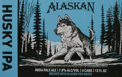 Alaskan Husky Ipa In Cans - 6-12 Fl. Oz. - Image 2