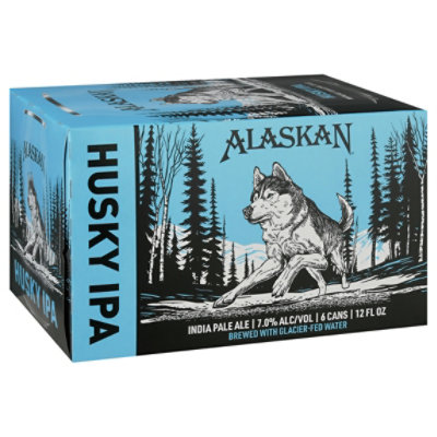 Alaskan Husky Ipa In Cans - 6-12 Fl. Oz.