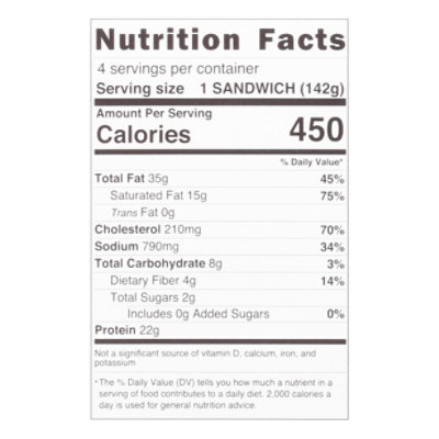 Real Good Breakfast Sandwiches Sausage Egg & Cheddar Cheese 4 Count - 20 Oz - Image 3