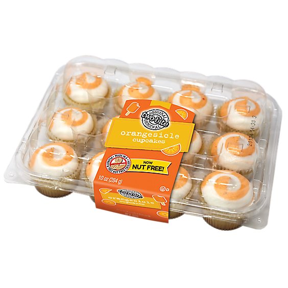 Two-Bite Orangesicle Cupcakes 12pk - 10 Oz