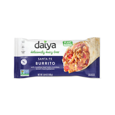 Daiya Dairy Free Gluten Free Santa Fe Vegan Burrito - 5.64 Oz