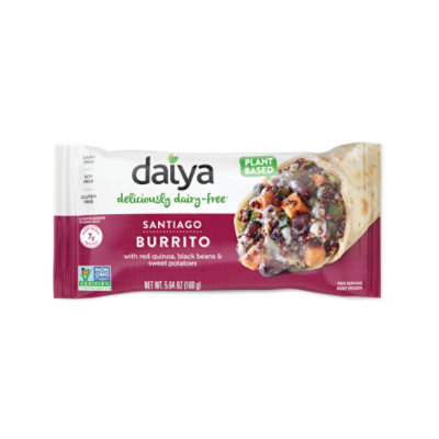 Daiya Dairy Free Gluten Free Santiago Vegan Burrito - 5.64 Oz