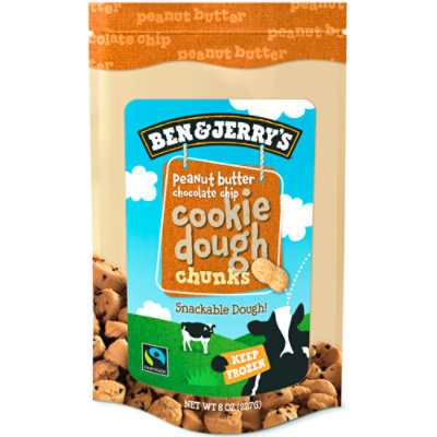 Ben & Jerry's Peanut Butter Chocolate Chip Cookie Dough Chunks - 8 Oz