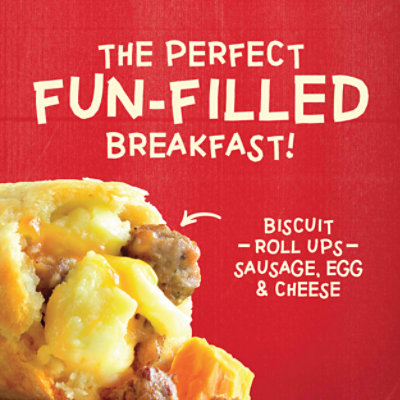 Jimmy Dean Sausage Egg & Cheese Biscuit Roll-Ups 8 Count - Image 3