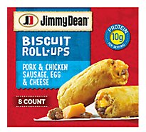 Jimmy Dean Sausage Egg & Cheese Biscuit Roll-Ups 8 Count