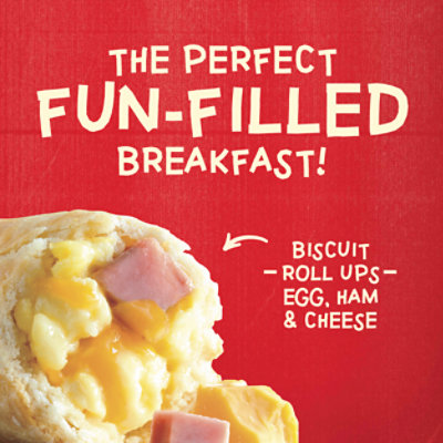 Jimmy Dean Egg Ham & Cheese Biscuit Roll-Ups 8 Count - Image 3