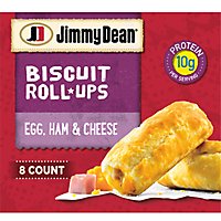 Jimmy Dean Egg Ham & Cheese Biscuit Roll-Ups 8 Count - Image 1