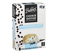 Bubbies Ice Cream Cookie Dough Choc Chip - 8 Oz