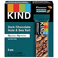 KIND Bar Dark Chocolate Nuts & Sea Salt - 6-1.4 Oz - Image 1