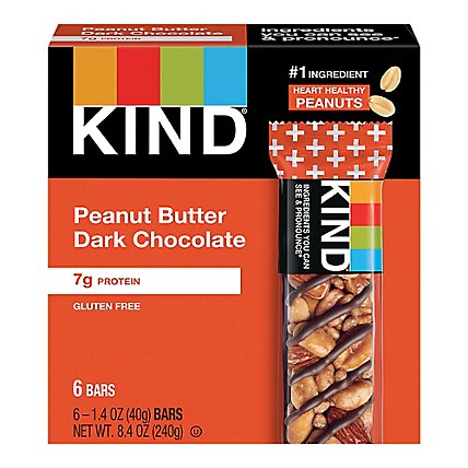 KIND Bar Peanut Butter Dark Chocolate - 6-1.4 Oz - Image 3