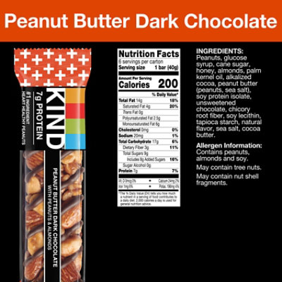 KIND Bar Peanut Butter Dark Chocolate - 6-1.4 Oz - Image 2