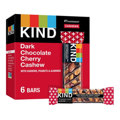 KIND Bars Dark Chocolate Cherry Cashew - 6-1.4 Oz - Image 2