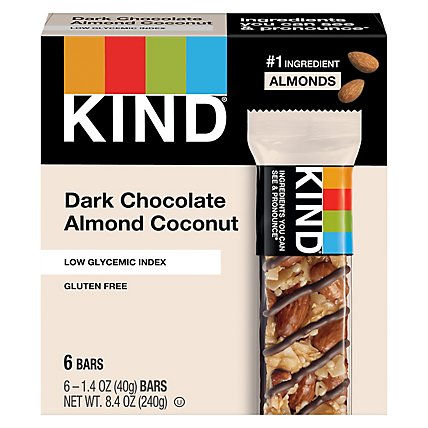 KIND Bar Dark Chocolate Almond Coconut - 6-1.4 Oz - Image 3