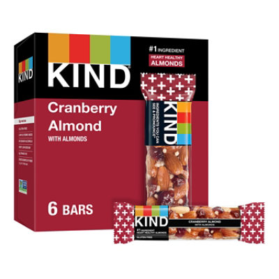 KIND Bar Cranberry Almond With Macadamia Nuts - 6-1.4 Oz - Image 1