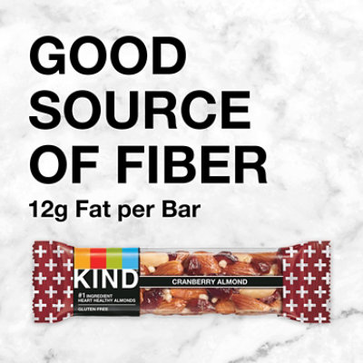 KIND Bar Cranberry Almond With Macadamia Nuts - 6-1.4 Oz - Image 3