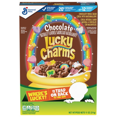 Lucky Charms Cereal Whole Grain With Marshmallows - 11 Oz - Image 1