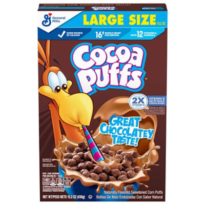 General Mills Cocoa Puffs Frosted Large Size