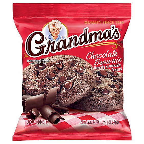 Grandmas Cookies Chocolate Brownie - 2.875 Oz