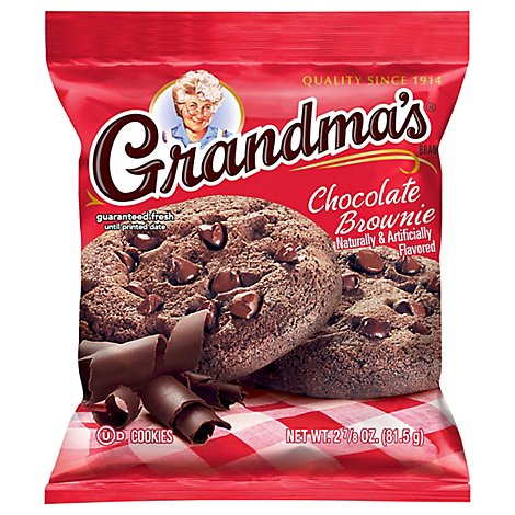 Grandmas Cookies Chocolate Brownie - 2.875 Oz