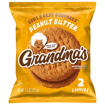 Grandmas Cookies Peanut Butter - 2.875 Oz - Image 1