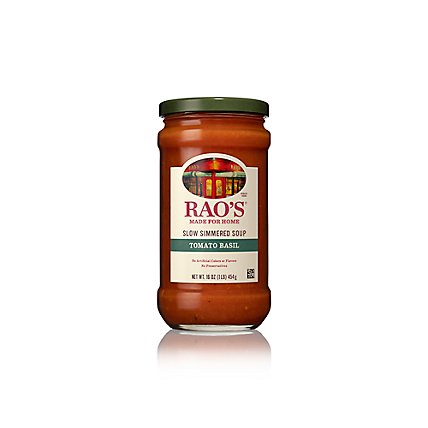 Raos Soup Rte Tomato Basil - 16 Oz - Image 1