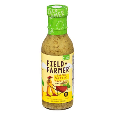 farmer basil vinaigrette garlic lemon field oz fl
