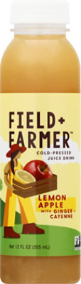 Field & Farmer Ginger Lemon Cayenne Cleanse Juice - 12 Fl. Oz. - Image 2