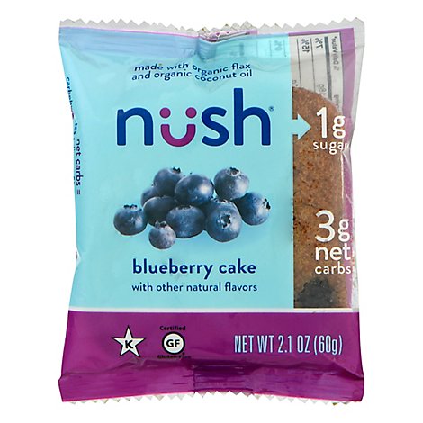 Nush Cake Blueberry - 2.1 Oz
