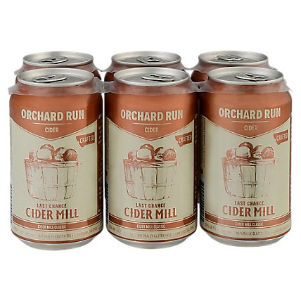 Last Chance Cider Mill Orchard Run In Cans - 6-12 Fl. Oz. - Image 1