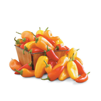 Peppers Sweet Mini Organic - 12 Oz