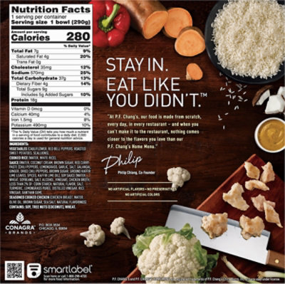 P.F. Chang's Home Menu Thai Style Chicken Frozen Meal - 10.25 Oz - Image 4