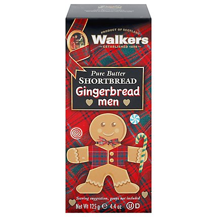 Walkers Shortbread Gingerbread Mn - 4.4 Oz - Image 3