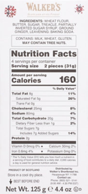 Walkers Shortbread Gingerbread Mn - 4.4 Oz - Image 5