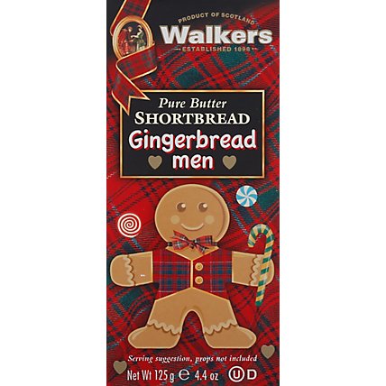 Walkers Shortbread Gingerbread Mn - 4.4 Oz - Image 2