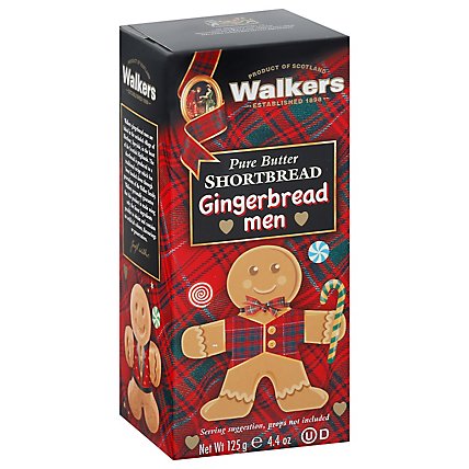 Walkers Shortbread Gingerbread Mn - 4.4 Oz - Image 1