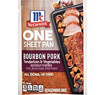 McCormick Bourbon Pork Tenderloin & Vegetables One Sheet Pan Seasoning Mix - 1 Oz