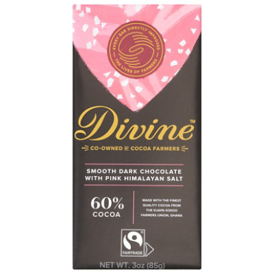 Divine Ch Choc Bar Drk Pnk Hima Slt - 3 Oz - Image 3