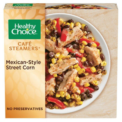 Healthy Choice Cafe Steamers Mexican Style Street Corn Frozen Meal - 9.25 Oz