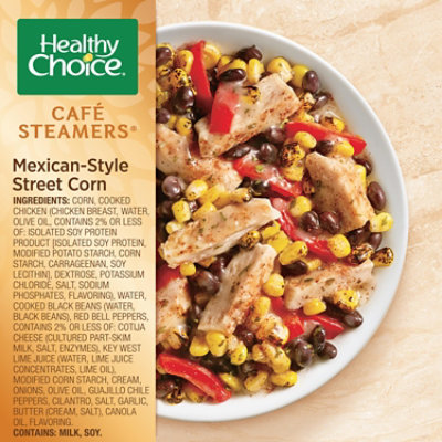 Healthy Choice Cafe Steamers Mexican Style Street Corn Frozen Meal - 9.25 Oz - Image 4