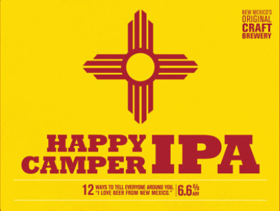 Santa Fe Happy Camper Ipa 12 In Cans - 12-12 Oz - Image 1