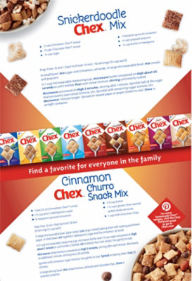 Cinnamon Chex Cereal Rice Sweetened With Real Cinnamon Gluten Free - 12 Oz - Image 6