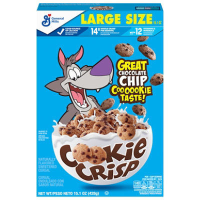 General Mills Cereal Cookie Crisp Large Size - 15.1 Oz - Image 3