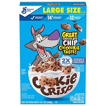 General Mills Cereal Cookie Crisp Large Size - 15.1 Oz - Image 1