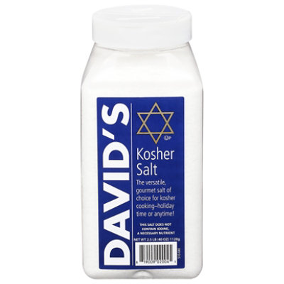 Davids Salt Kosher - 40 Oz