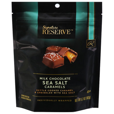 Signature Reserve Caramel Milk Chocolate Sea Salt - 5.7 Oz - Image 2