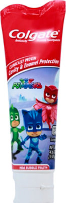 Colgate Toothpaste Anticavity Fluoride PJ Masks Mild Bubble Fruit - 4.6 Oz - Image 2