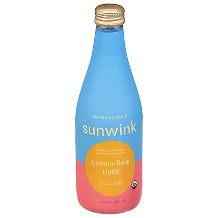 Sunwink Sparkling Lemon Rose Uplift - 12 Fl. Oz. - Image 2