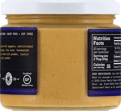 Siete Dairy Free Mild Nacho Cashew Queso - 10.8 Oz - Image 6